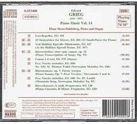 Grieg, E. - Musique de piano Vol.14