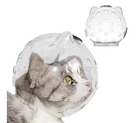 Musique de toilettage pour chat | Oreilles de chat et chat museau de prévention des morsures, chat sombre headcar r à mâcher, accessoires pour chats, casque astronaute h cat