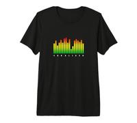 Musique d'égaliseur Graphique T-Shirt Haut de Gamme