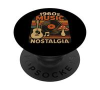 Musique des années 60 60 Sixties Festival Gig Concert Musicien PopSockets PopGrip Adhésif