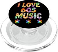 Musique des ANNÉES 60 J'adore Les ANNÉES 60 PopSockets PopGrip pour MagSafe