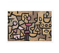 Musique Diurne Paul Klee Art Print Classic Bauhaus Art Painting Print, exposition abstraite moderne géométrique art mural, cubisme, décoration d'intérieur, surréalisme, œuvre d'art, A4 (impression