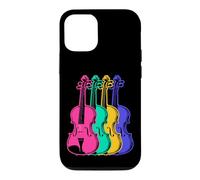 Musique d'orchestre de Violon Pop Art coloré Coque pour iPhone 12/12 Pro