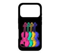 Musique d'orchestre de Violon Pop Art coloré Coque pour iPhone 17 Pro