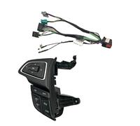 Musique DVD Boutons de Navigation contrôleur Interrupteur Régulateur Vitesse Multifonction, Bouton Volant, Bluetooth, Audio, Pour Ford, Pour Focus MK3 2015 - 2018, Pour Kuga 2017(5Without LIM)