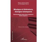 Olivia-Jeanne Cohen & Pierre Christophe – Musique et littérature, dialogue intemporel – L'Harmattan