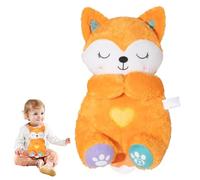 Musique générique Toy en Peluche, Respiration de Doux - Respirant des de Renard des en Peluche étrensables pour, Animale de Dessin animé pour la Maison, la Maternel