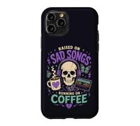 Musique Gothique Coffee Mood Broken Heart Listener Vibe Coque pour iPhone 11 Pro