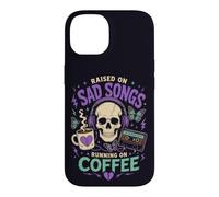 Musique Gothique Coffee Mood Broken Heart Listener Vibe Coque pour iPhone 14