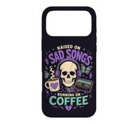 Musique Gothique Coffee Mood Broken Heart Listener Vibe Coque pour iPhone 17 Pro Max