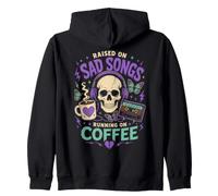 Musique Gothique Coffee Mood Broken Heart Listener Vibe Sweat à Capuche