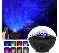 Musique Haut-parleur LED Projecteur Ciel étoilé Lampe effet vagues d'eau