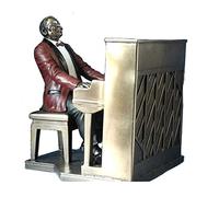 Musique Jazz Sculpture - Piano - H 19cm, Collection 'Le Monde Du Jazz' des Parastone Ateliers