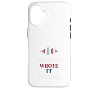 Musique Jeu de Mots Classique Compositeur Orchestre Nerd Cadeau Humour Coque pour iPhone 16