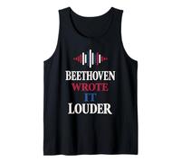 Musique Jeu de Mots Classique Compositeur Orchestre Nerd Cadeau Humour Débardeur
