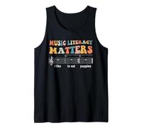 Musique Literacy Matters I Like to Eat Puppies Débardeur