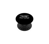 Musique Literacy Matters I Like to Eat Puppies PopSockets PopGrip Adhésif