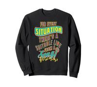 Musique Lover Paroles de Chanson Humour Chant Mélodie Citation Sweatshirt