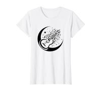 Musique. Lune Musicale T-Shirt Graphique avec Valeur