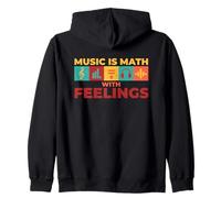 Musique Math with Feelings Band Teacher Humour Sweat à Capuche