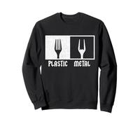 Musique Metal Amoureux Musique Plastique Cornes Diable Métal Sweatshirt
