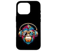 Musique : Monkey DJ Coque pour iPhone 16 Pro