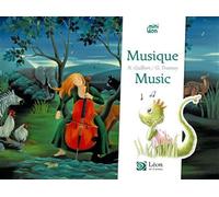 Musique / Music Edition bilingue anglais-français - Nancy Guilbert - Leon Arts & Stories - broché - Album jeunesse dès 3 ans