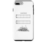 Musique partition sans Notes Douce Nuit Silent Night Coque pour iPhone 7 Plus/8 Plus