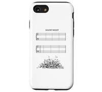 Musique partition sans Notes Douce Nuit Silent Night Coque pour iPhone SE (2020) / 7/8