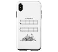 Musique partition sans Notes Douce Nuit Silent Night Coque pour iPhone XS Max