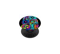 Musique Party DJ Sound Engineer Retro PopSockets PopGrip Adhésif