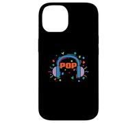 Musique Pop avec écouteurs Singer Stars Coque pour iPhone 14