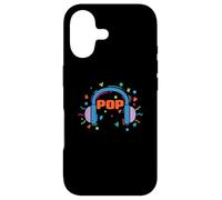 Musique Pop avec écouteurs Singer Stars Coque pour iPhone 17