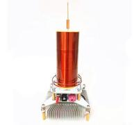 Musique pour bobine Tesla, haut-parleur plasma Arcs, musique pour haut-parleur Tesla Coil avec kit de câble audio, transmission sans fil solide + kit de bricolage