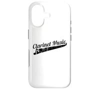 Musique pour Clarinette Amoureux de la Clarinette Coque pour iPhone 17