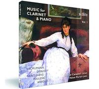 Musique pour Clarinette et Piano, Vol. 1. Campbell, Marlais.