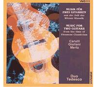 Musique Pour Deux Guitares Au Temps Du Classicisme Viennois : Carulli (Sérénade En La Majeur Opus 96 No. 1, Largo E Rondo Opus 34, Andante Et Rondeau De Mozart Opus 167) Giuliani - Hölzer...