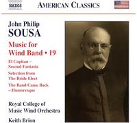Sousa / Royal Colleg – Musique pour Ensemble à Vent Vol. 19 – CD – NAXOS