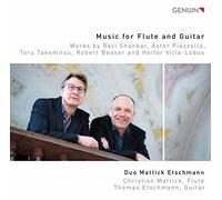 Duo Mattick Etschmann – Musique pour flûte et guitare – CD – Import