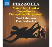 Piotr Pakhomkin – Piazzolla : Musique pour guitare – Études, Cinco Piezas, Tango Suite – CD