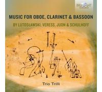 Lutoslawski, Veress, Juon & Schulhoff – Musique pour hautbois, clarinette et basson – Edel