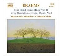 Musique Pour Piano 4 Mains Vol. 11 : Quatuors A Cordes Nos. 1 En Ut Mineur Opus 51 Et No. 3 En Si Bémol Majeur Opus 67 Transcits Pour Piano 4 Mains