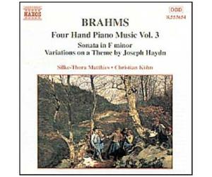 Musique Pour Piano A 4 Mains Vol. 3 : Sonate En Fa, Variations Haydn Matthies & Köhn, Piano
