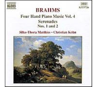 Musique Pour Piano A 4 Mains Vol. 4 : Serenades Nos. 1 & 2 Matthies & Köhn, Piano