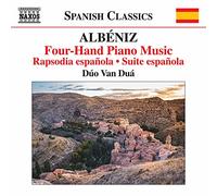 Isaac Albéniz / Duo Van Dua – Musique pour piano à quatre mains – CD