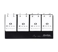 Musique pour piano - Carte de note flash - Entraînement du rythme | Objets d'enseignement de musique, décorations de bureau pour Selfs Study Classroom