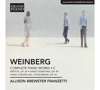 Mieczyslaw Weinberg – Musique pour piano (Intégrale, vol. 2) – CD – NAXOS (Import)