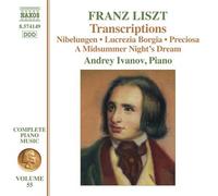 Musique pour piano Intégrale Volume 55 Transcriptions CD