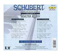 Schubert – Musique pour piano Vol. 2 : Sonates D.157,279,664,784,850 & 959 – Vox (Enr. 1971–1973)