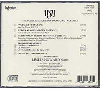 Musique Pour Piano Vol. 3 : Odes Funebres, Fantaisie, Concerto Solo, Prelude & Variations Howard, Piano